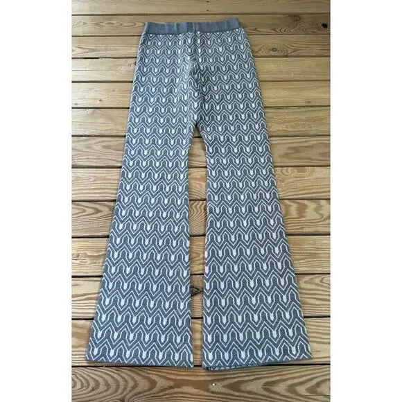 NWT Kilo Brava Lounge Flare Pants Set Size Medium Women’s Gray - Picture 8 of 16